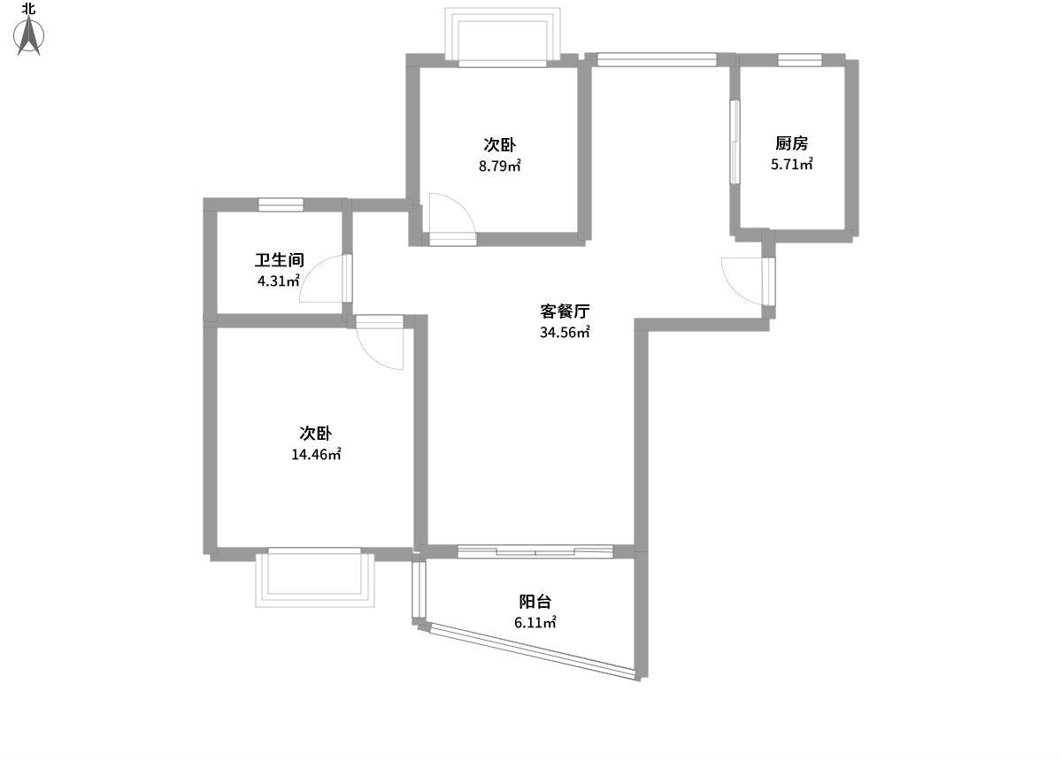 保利西子湾全景户型图片